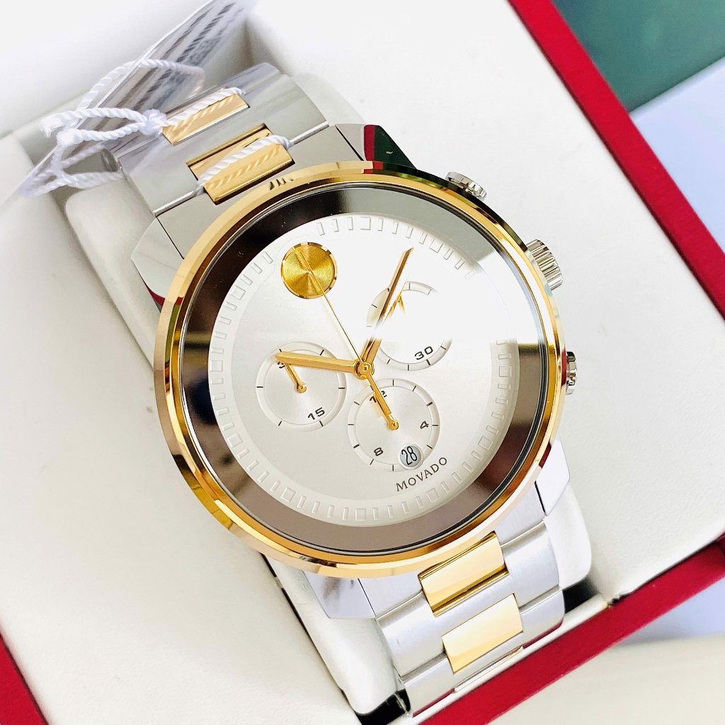 Movado Men's Bold Two Tone Watch